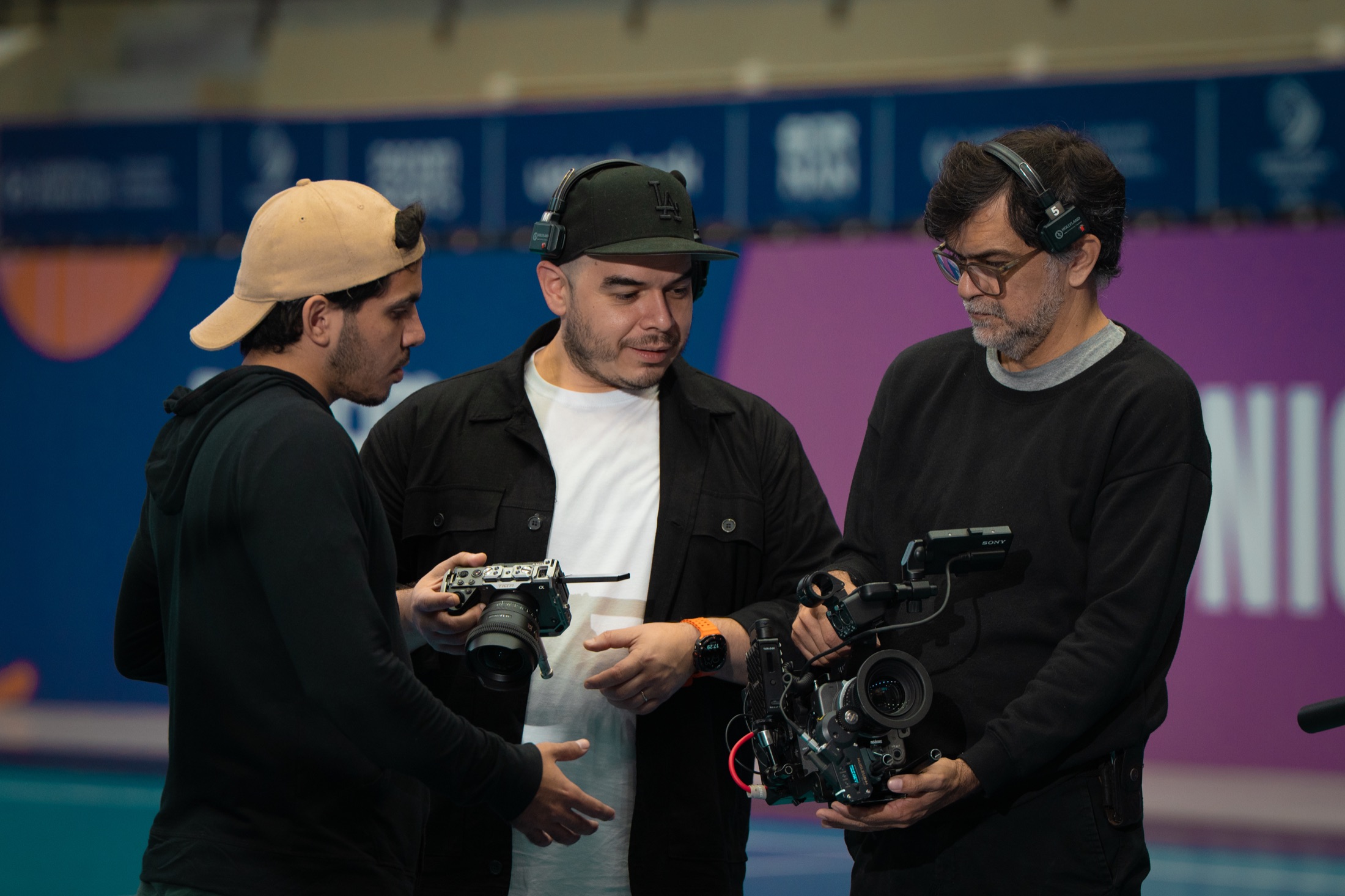 Backstage de un rodaje de Bongo
